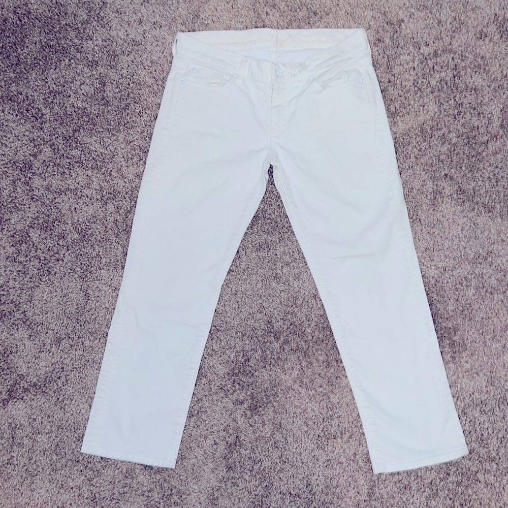 7 For All Mankind White Pants (Womens)